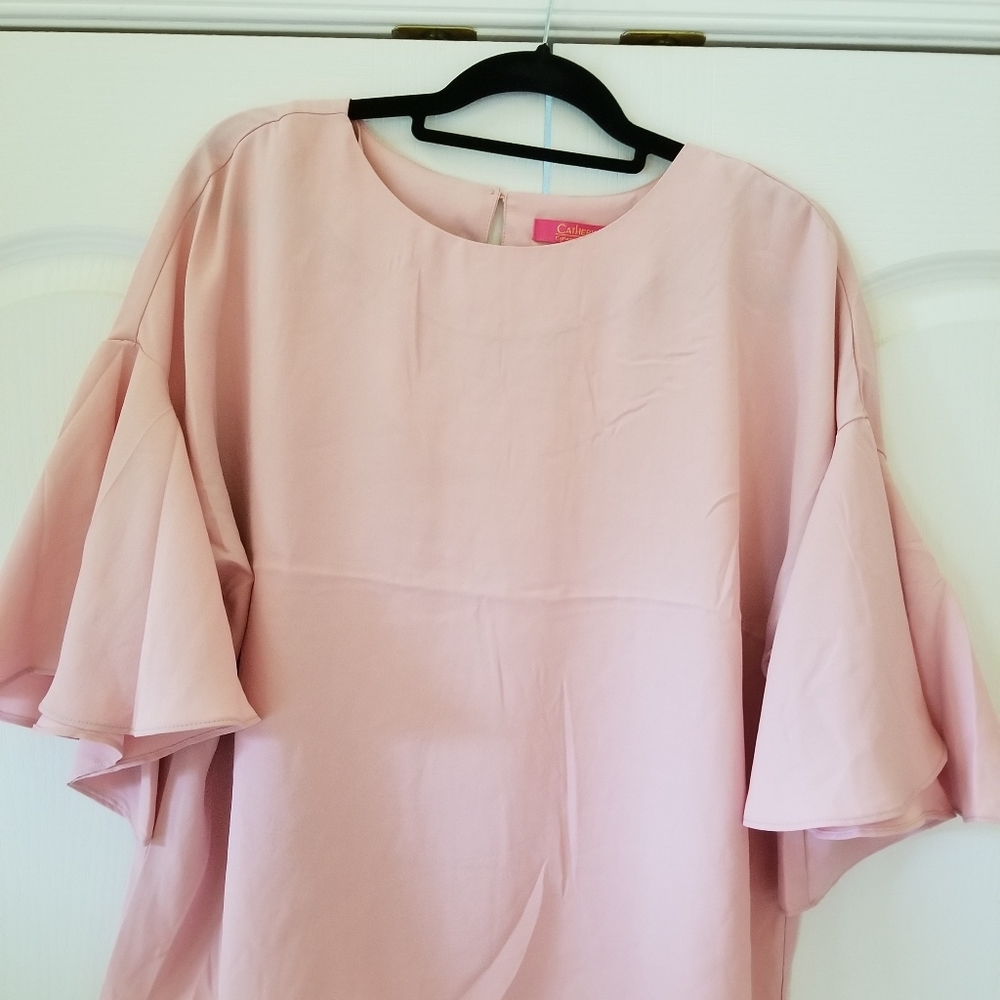 Butterfly sleeve blouse